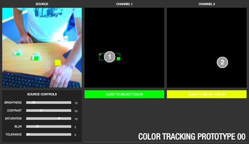 Jonathan Cipriano AS3 HSV Color Tracker